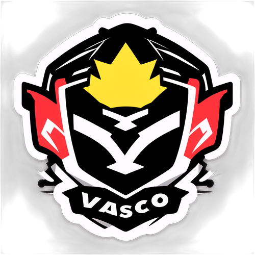 Prepare-se para o Jogo: O Adesivo do Vasco que Todo Gamer Precisa Ter!