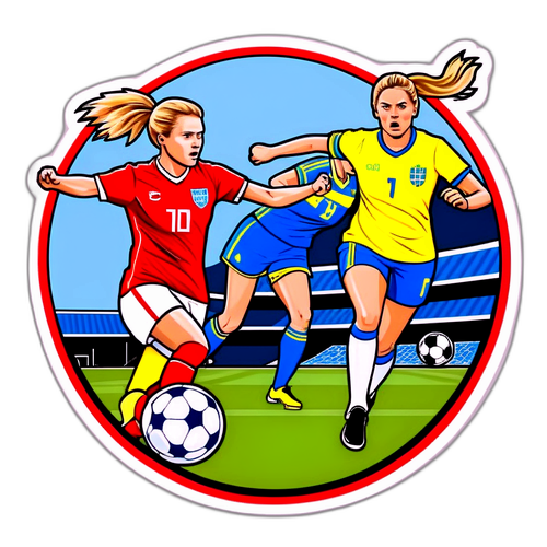 Intensitet i kvindefodbold: Danmark vs. Sverige