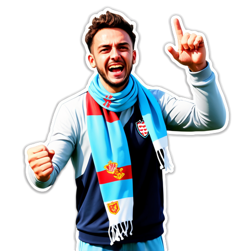 Mpenzi wa Celta Vigo Akifurahia Kwa Khamasi