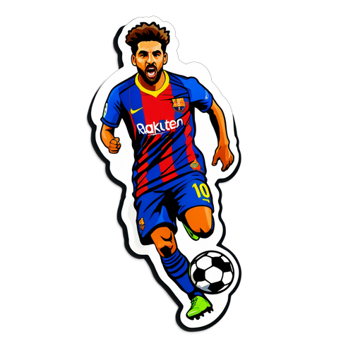 Sticker Dinamico Barcellona vs Atalanta