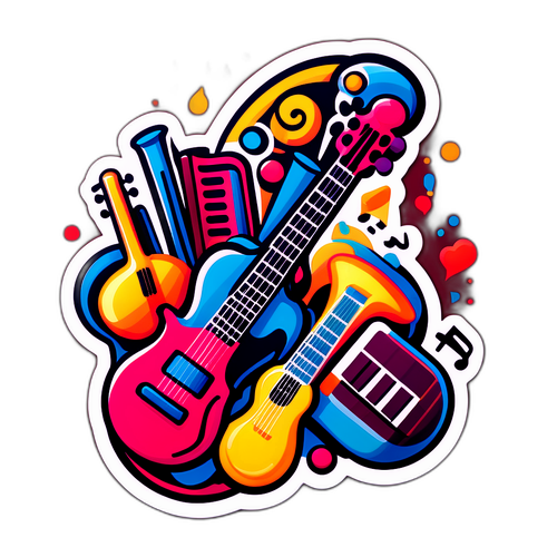 Sticker Musicale Vivace
