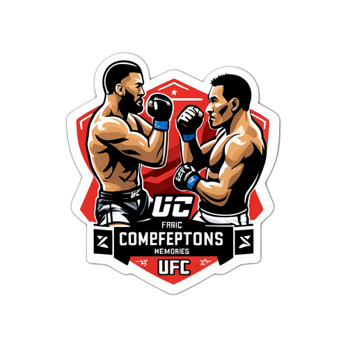 สติกเกอร์ความทรงจำจากการแข่งขัน UFC