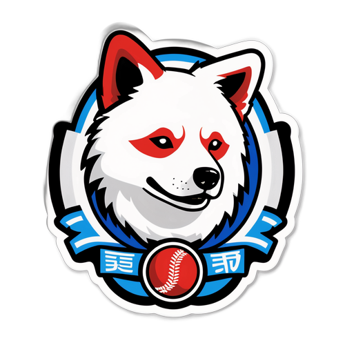 秋田県の高校野球デザインステッカー
