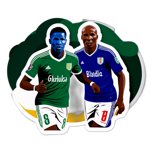 सॉकर खिलाड़ियों का जोड़ा: 'लेजेंड्स: एल हद्जी मलिक डियूफ'