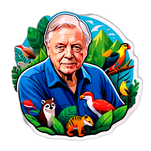 David Attenborough med Dyreliv
