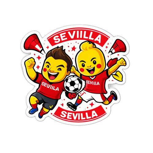 Stiker Perlawanan Sevilla vs Villarreal