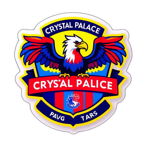 크리스탈 팰리스 팬을 위한 특별 스티커