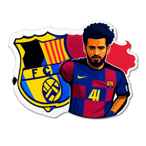 Sticker FC Barcelona: Semangat Penyokong