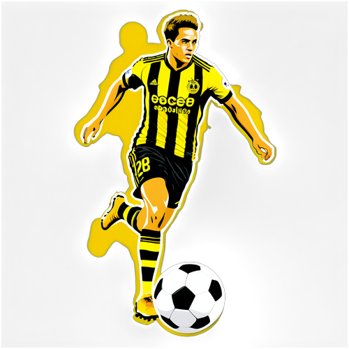 A bold 'Dortmund' in yellow and black