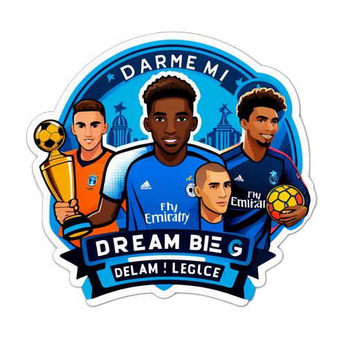 Champions League Sterren en Trophies Sticker