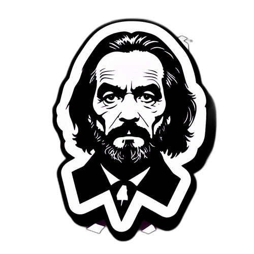 Silhouette di Charles Manson