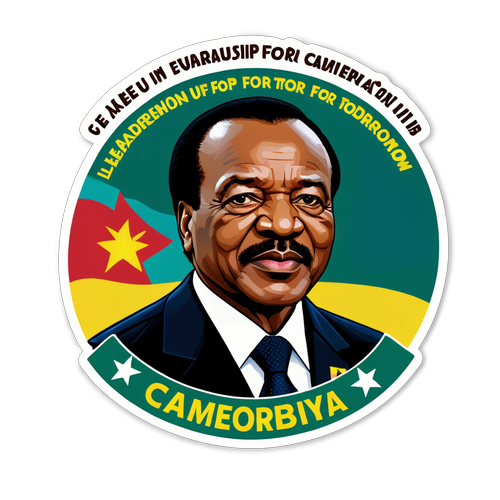 Paul Biya : Le Leadership de Demain Révélé à Travers le Drapeau Camerounais!