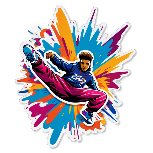 Breaking Olympics 2024: Unleash Your Passion with the Most Explosive Breakdancing Sticker Yet!