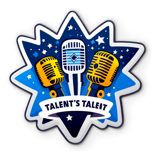 Sterren en Microfoons: Holland's Got Talent Sticker