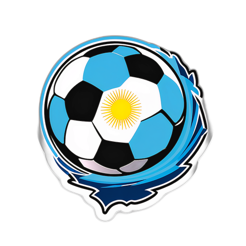 Balón de Fútbol Argentino
