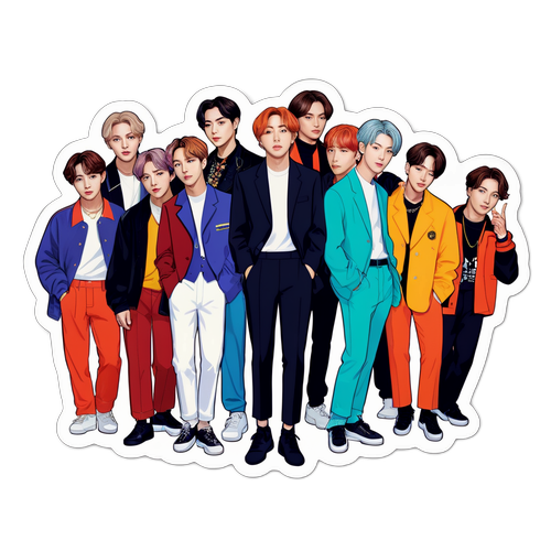 BTS ikonikus öltözetek dinamikában