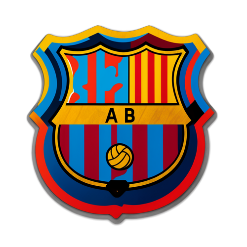 Barcelona Logo Sticker