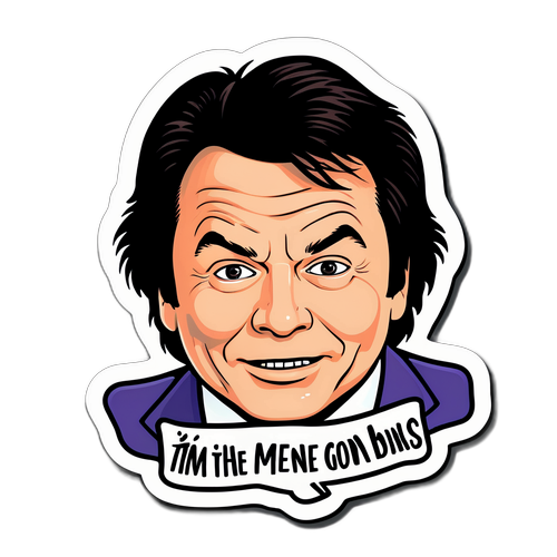 Mike Myers Inspired Sticker