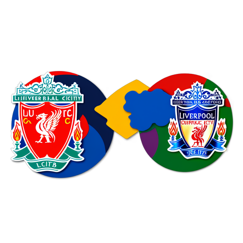 Diseño de sticker de Liverpool vs Leicester City