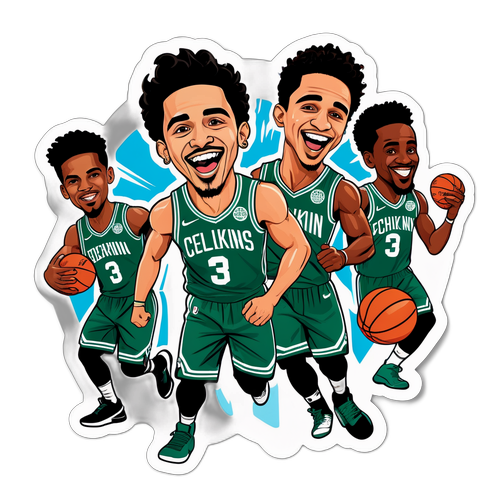 Lekfull klistermärke med Shane Larkin