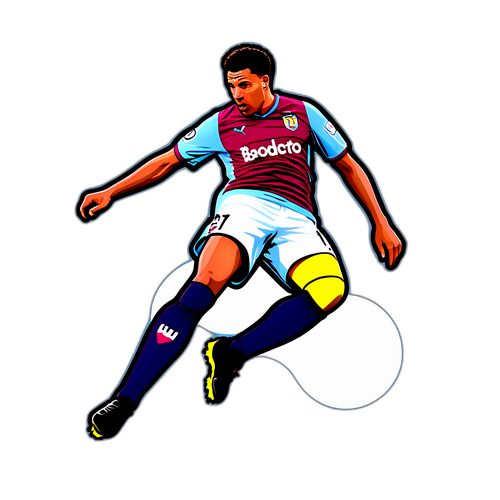การเคลื่อนไหวของผู้เล่นที่ทำประตูในแมตช์ Aston Villa กับ Bologna