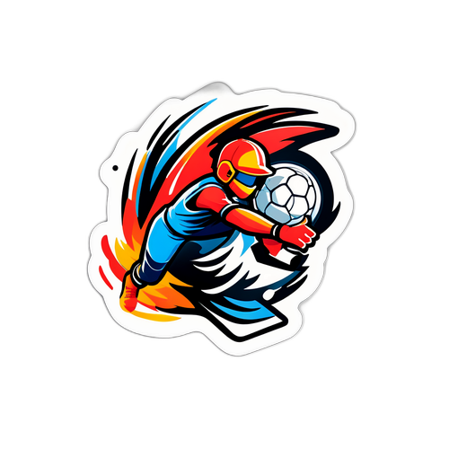 Sport 1 Logo Aufkleber im dynamischen Sportdesign