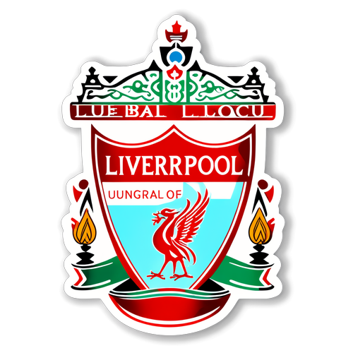 Liverpool Futbol Temalı Sticker