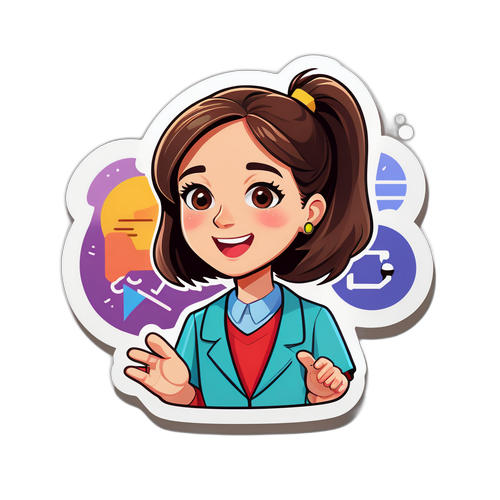 教师与学生重聚的温馨场景