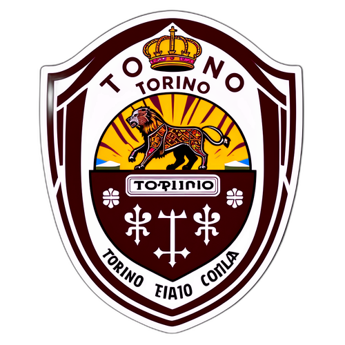 Nhãn dán ấn tượng về đội bóng Torino