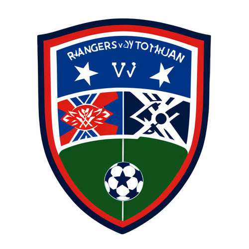 Adesivo Rangers vs Tottenham