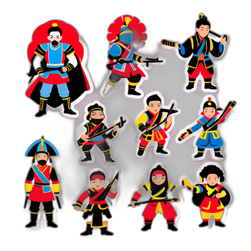 สติ๊กเกอร์การต่อสู้มอหล่ำในงานคอนเสิร์ตหรือการแข่งขัน