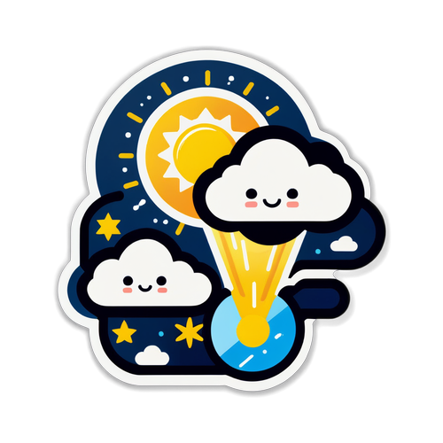 대구 날씨 아이콘 스티커