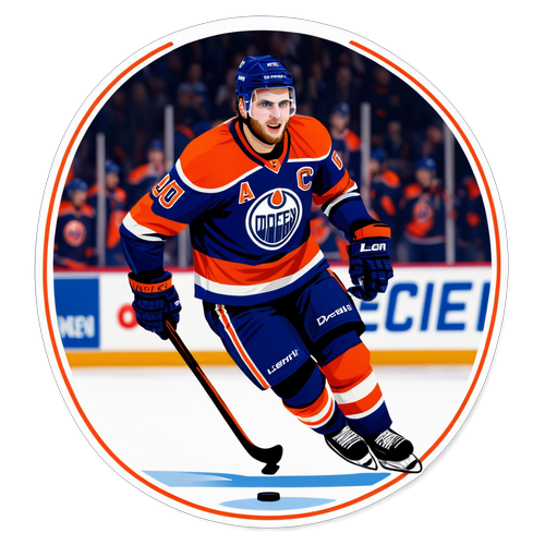 Leon Draisaitl in Aktion: Eishockey-Euphorie