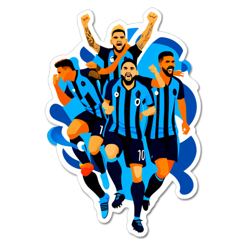 Icardi'nin Gol Sevinci Sticker Tasarımı