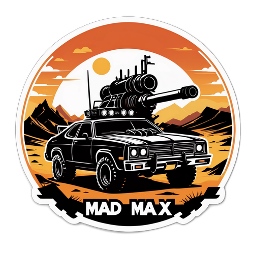 Mad Max Sticker
