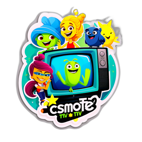 Αυτοκόλλητο Cosmote TV