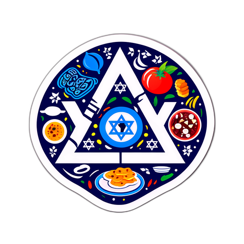 מדבקה בולטת של ישראל זיו
