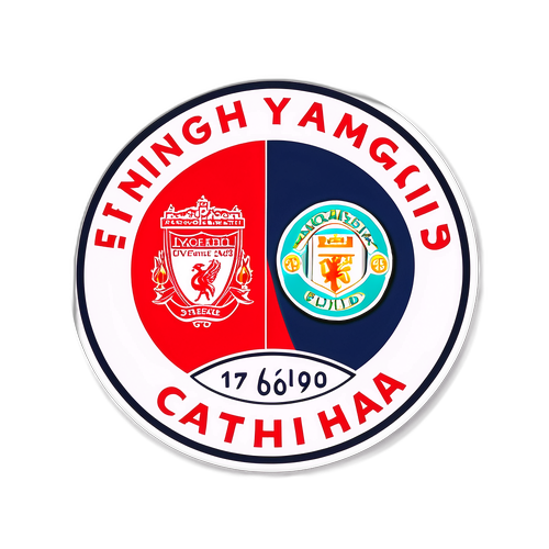 Stiker Nostalgia Pertandingan Menarik Rivaliti Bola Sepak Inggeris