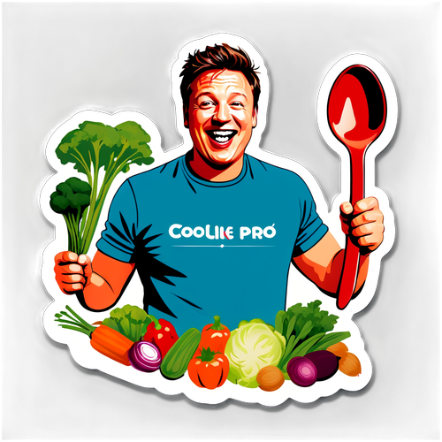 Cheeky Cook Like a Pro Sticker
