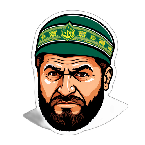 Karikatura Ramzana Kadyrova