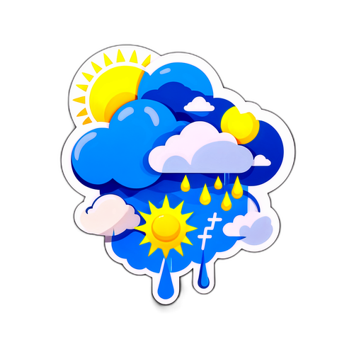 Sticker ng Pangkalatang Panahon