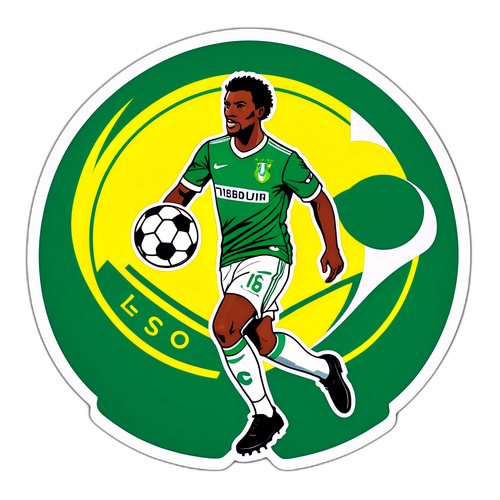 Δυναμική αυτοκόλλητη ετικέτα για τον αγώνα Σπόρτινγκ Λισαβόνας - Εστορίλ