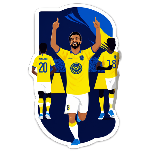 Al Nassr - Al-Taawon Stadion Moment