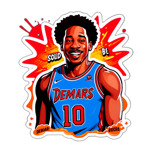 Retro na Sticker ni DeMar DeRozan