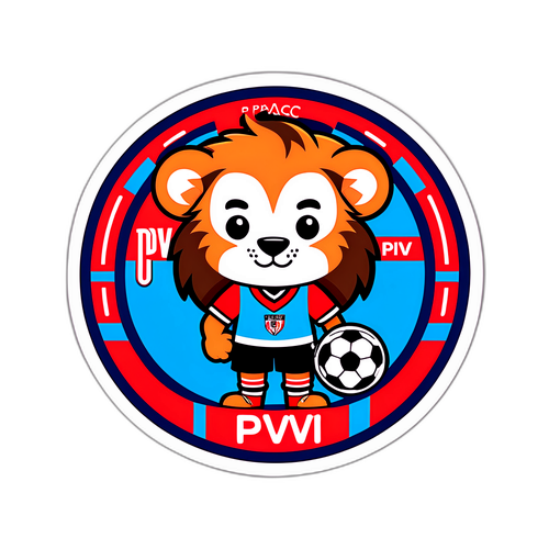 Stiker PSV Eindhoven yang Ceria