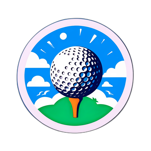 Detalyadong Bola ng Golf