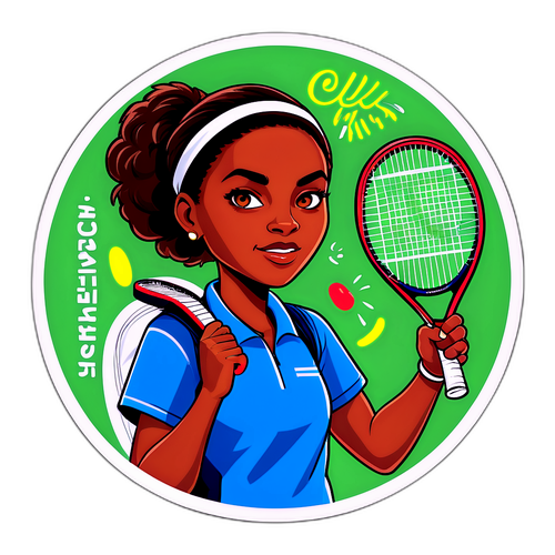 Stiker Inspirasi Alexandra Eala