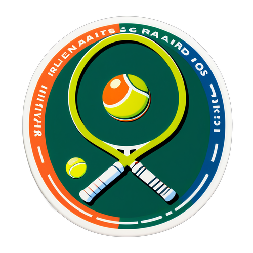 Roland Garros Klistermärke
