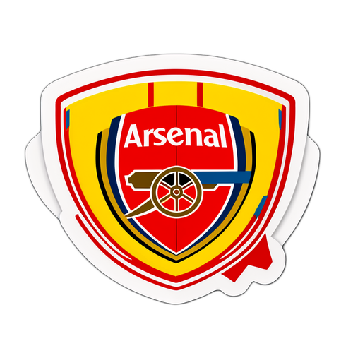 아스날 경기 분위기를 표현하는 스티커