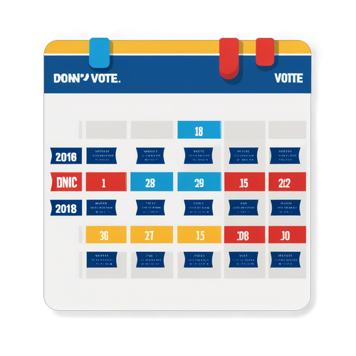 Unlock Democracy: Your Elegant DNC Calendar - Your Voice, Your Vote!